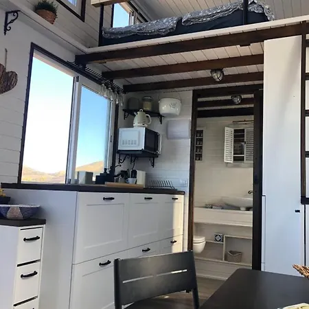 Tinyhouse Luna With Ac, Bbq And Beautiful View Appartement La Vegueta